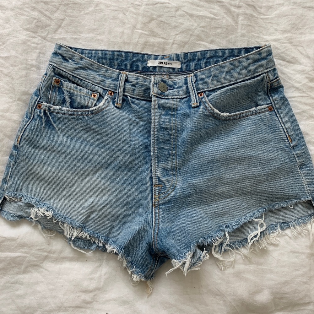 GRLFRND denim shorts